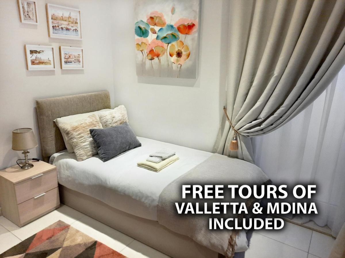 מוסטה Cozy Rooms - Great Bus Connections - Free Parking מראה חיצוני תמונה